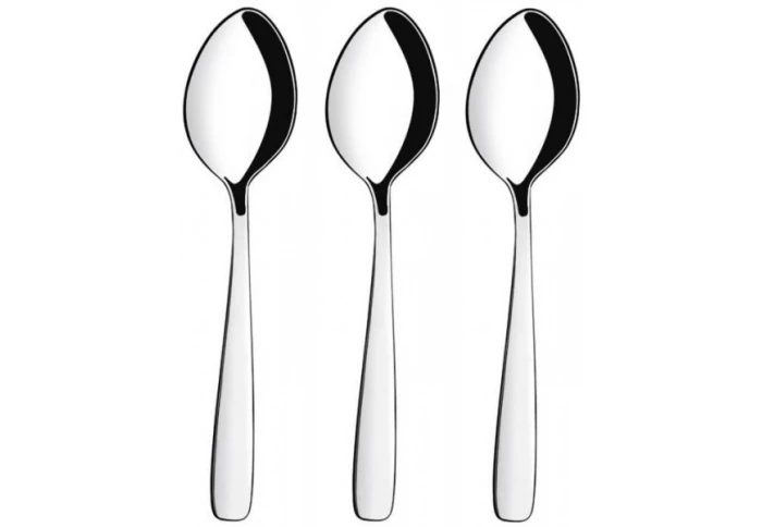 Набор из трех десертных ложек TRAMONTINA AMAZONAS 66960/041 Набор из трех десертных ложек TRAMONTINA AMAZONAS 66960/041