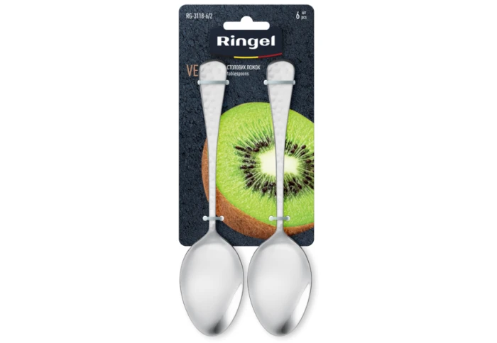 Набор из шести столовых ложек RINGEL VEGA RG-3118-6/2 Набор из шести столовых ложек RINGEL VEGA RG-3118-6/2