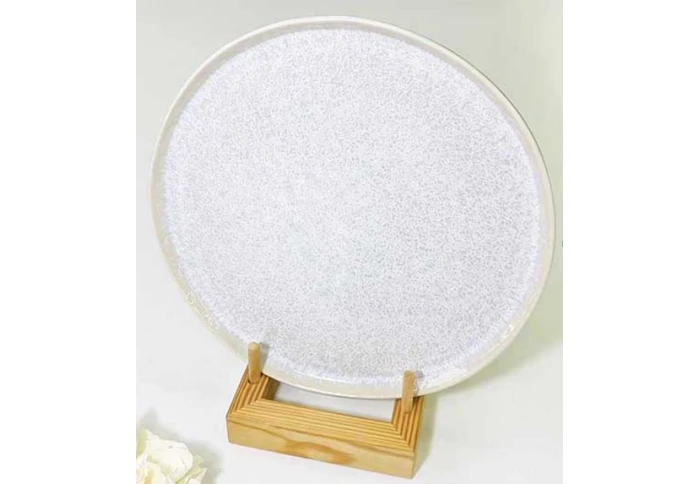 Тарілка Уайт стоун Olens JM1534W (27 см)