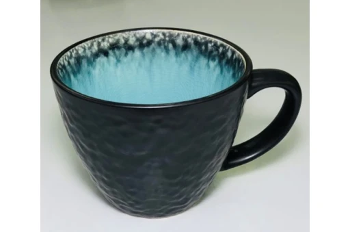 Чашка керамічна Блу-лейк Olens 101-0213 (400 мл)
