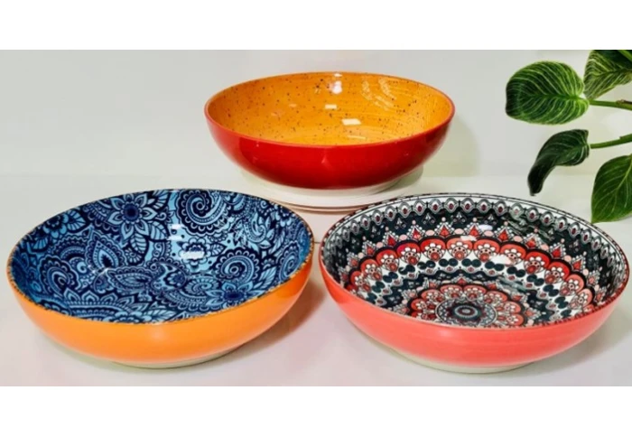 Салатник широкий Тригір`я Olens 102-603 (1800 мл) Салатник широкий Тригір`я Olens 102-603 (1800 мл)