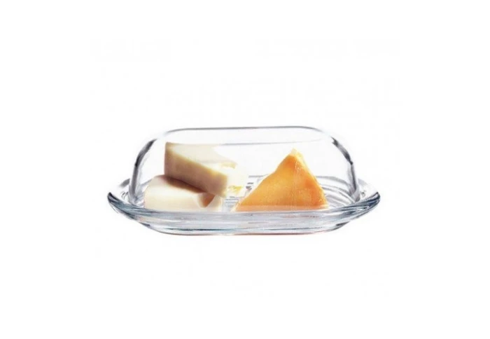 Масленка стеклянная Pasabahce Бейсик 98402 (13х20 см)