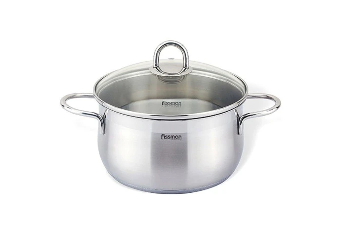Маленька каструля із нержавіючої сталі Fissman Monika 5404 (6,1 л)
