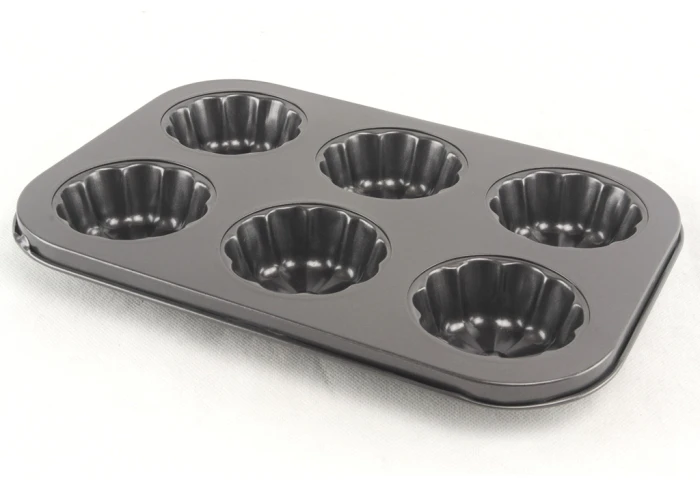 Форма для выпечки 6 кексов А-ПЛЮС 2096 (19 x 24.5 x 28 см) Форма для выпечки 6 кексов А-ПЛЮС 2096 (19 x 24.5 x 28 см)