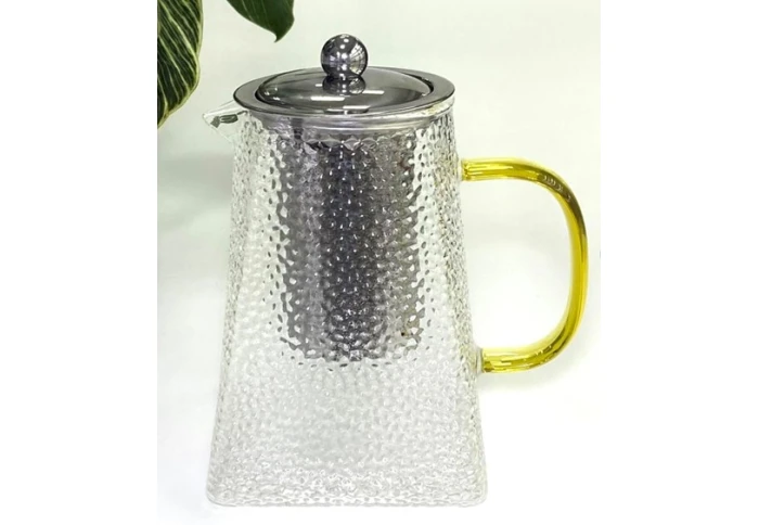 Чайник заварочный стеклянный с металлическим ситом Olens Льодяна Гіза 102-367 (550 мл) Чайник заварочный стеклянный с металлическим ситом Olens Льодяна Гіза 102-367 (550 мл)