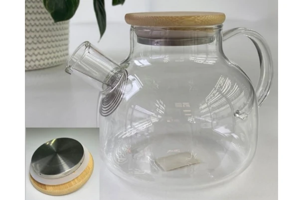 Заварник стеклянный со спиралью-фильтром Olens Вестерос 102-76 (1800 мл)