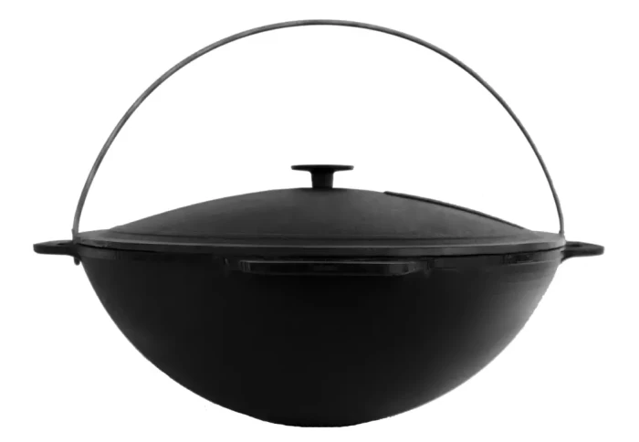 Казан чавунний азіатський з кришкою Brizoll KA12-1 (12 л) Казан чавунний азіатський з кришкою Brizoll KA12-1 (12 л)