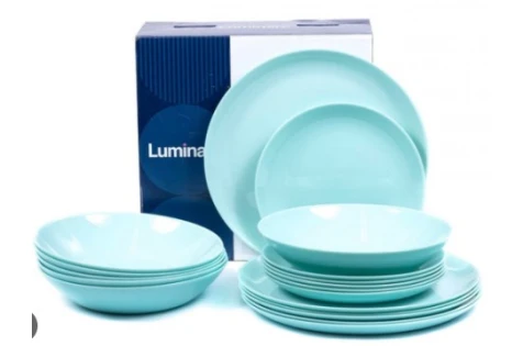 Столовый сервиз Luminarc Diwali Light Turquose 18 предметов 2963P