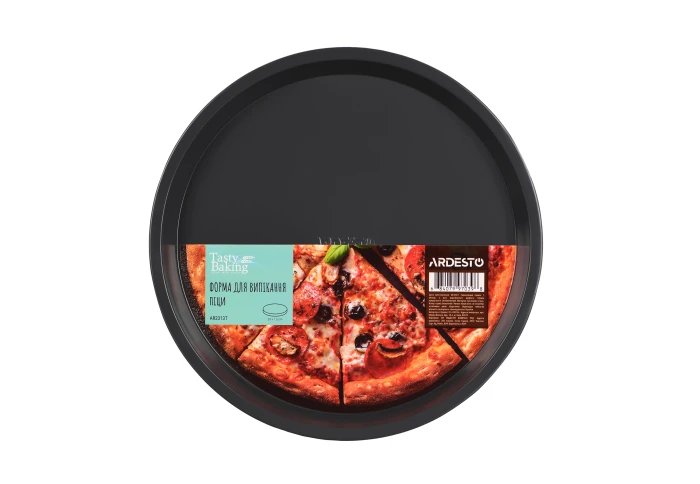 Форма для піци з антипригарним покриттям Ardesto Tasty baking AR2313T (29x1,5 см)