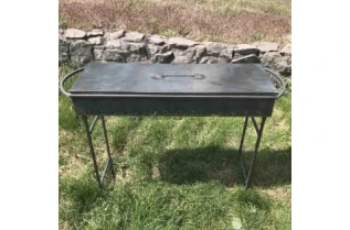 Крышка на мангал 12 шампуров GunSafe K12 (2 мм) Крышка на мангал 12 шампуров GunSafe K12 (2 мм)