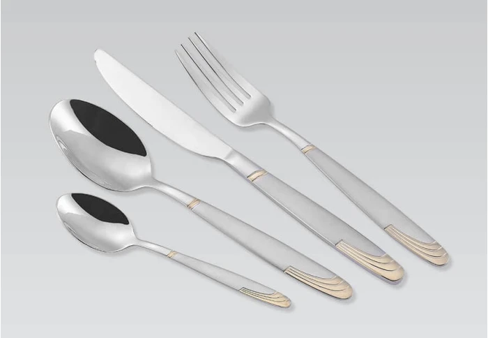 Набор столовых приборов Maestro MR 1512G-24 (24 предмета) Набор столовых приборов Maestro MR 1512G-24 (24 предмета)