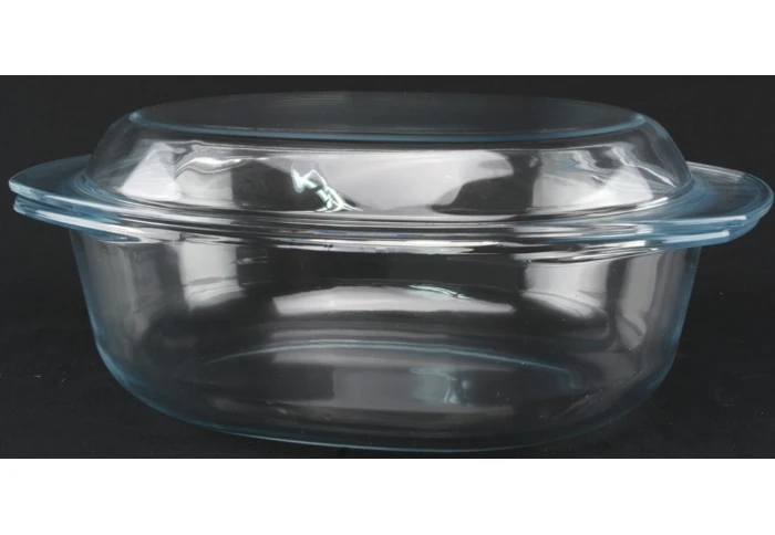 Кастрюля для запекания жаропрочная с крышкой А-плюс 1082 (3,5 л)