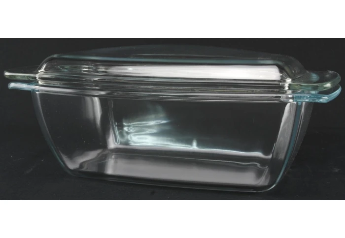 Кастрюля для запекания жаропрочная с крышкой А-плюс 1083 (2,3 л)