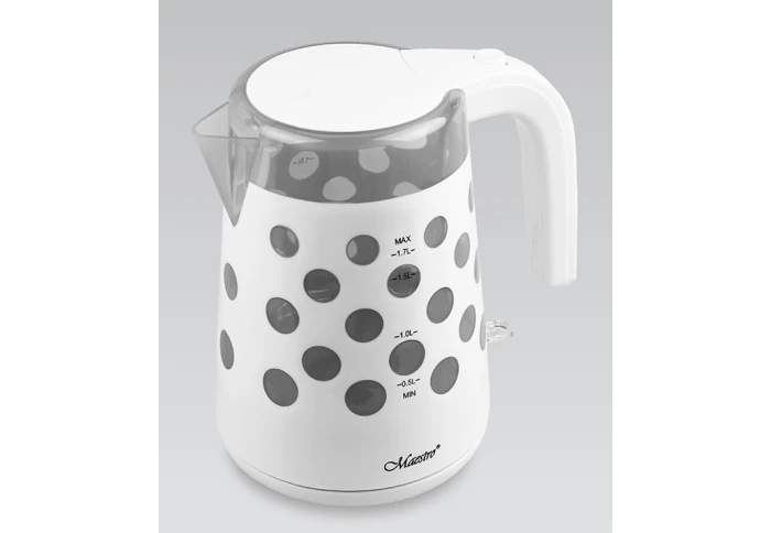Електричний чайник пластиковий Maestro MR-045-WHITE (1,7 л)