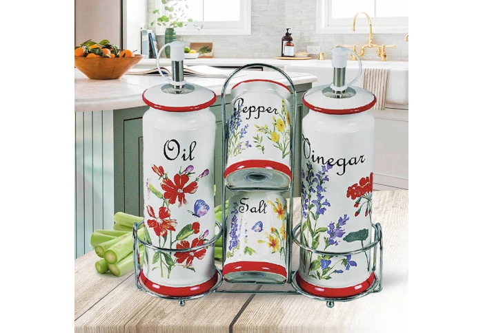 Набор для специй Maestro MR-20008-04S (5 предметов) Набор для специй Maestro MR-20008-04S (5 предметов)