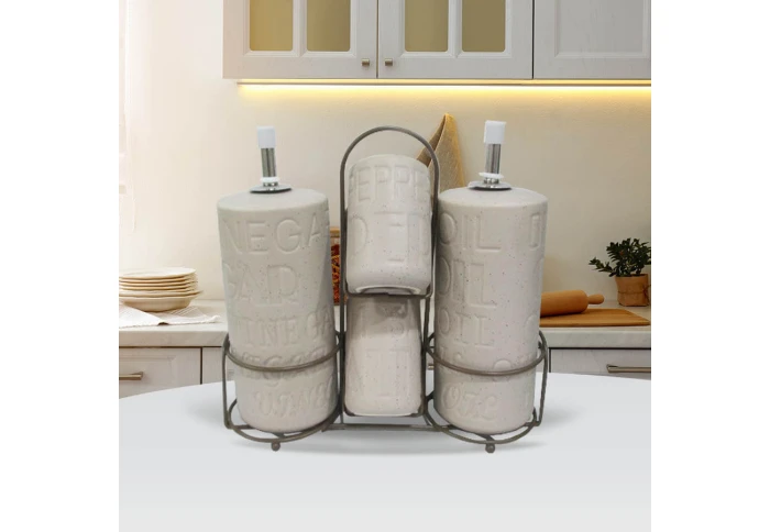 Набір для спецій Maestro MR-20028-04S (5 предметів) Набір для спецій Maestro MR-20028-04S (5 предметів)