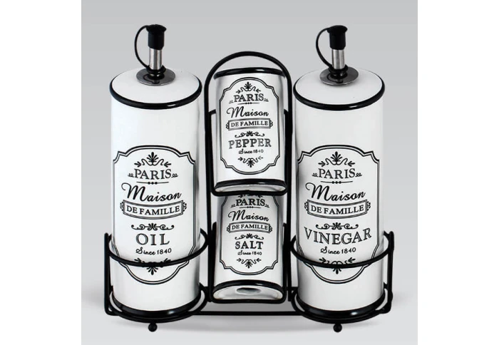 Набор для специй Maestro MR-20030-04S (5 предметов) Набор для специй Maestro MR-20030-04S (5 предметов)