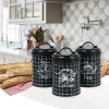 Набір банок для сипучих Maestro Simple Living 1774-3CS-MR (3 предмети)