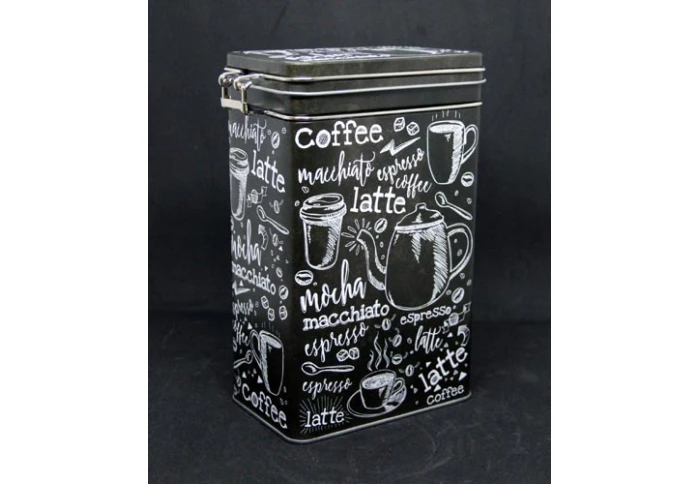 Банка для чая и кофе с клипсой Кофейня MAC 336 (500 г)