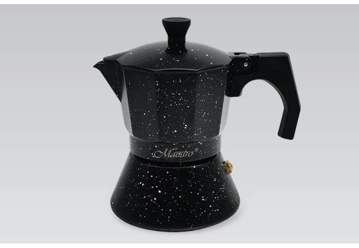 Гейзерная алюминиевая кофеварка на 3 чашки Maestro MR-1667-3