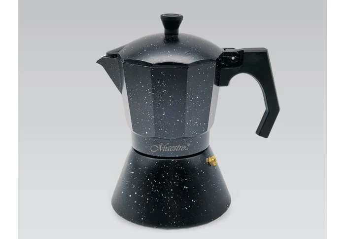 Гейзерная алюминиевая кофеварка на 6 чашек Maestro MR-1667-6 Гейзерная алюминиевая кофеварка на 6 чашек Maestro MR-1667-6