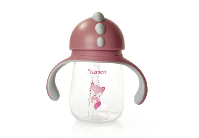 Детская бутылка для воды с трубочкой Fissman 6903 (260 мл) Детская бутылка для воды с трубочкой Fissman 6903 (260 мл)