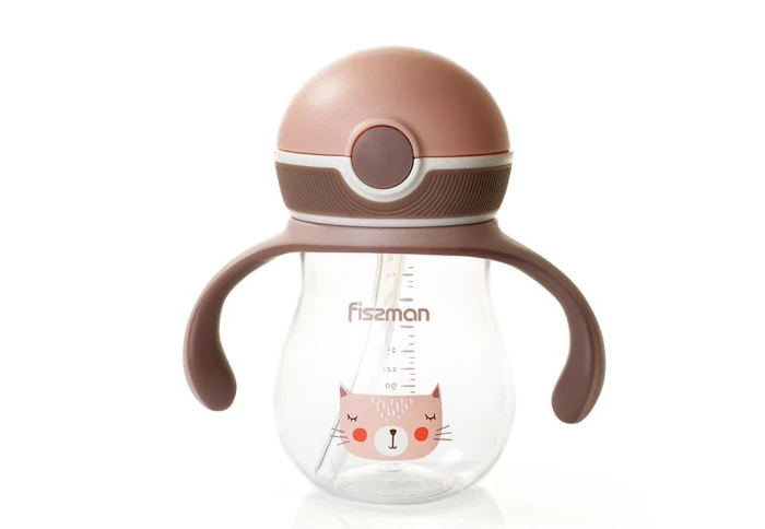 Детская бутылка для воды с трубочкой Fissman 6905 (260 мл) Детская бутылка для воды с трубочкой Fissman 6905 (260 мл)