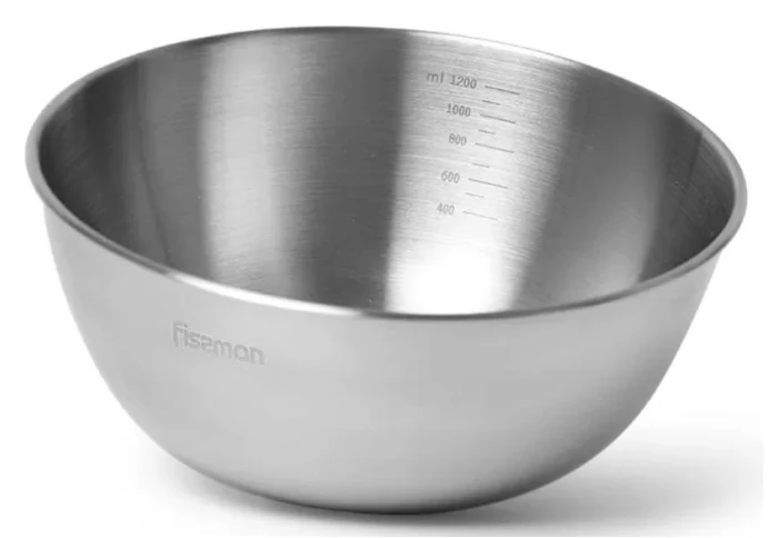 Миска з нержавіючої сталі Fissman 5131 (1,2 л)