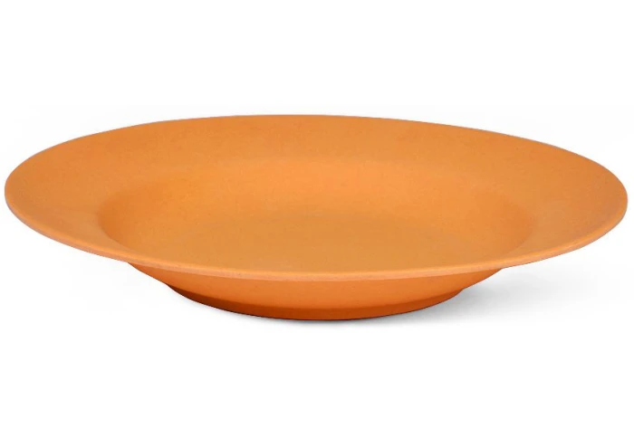 Тарілка глибока із бамбукового волокна Fissman 8997 (23x3,6 см)