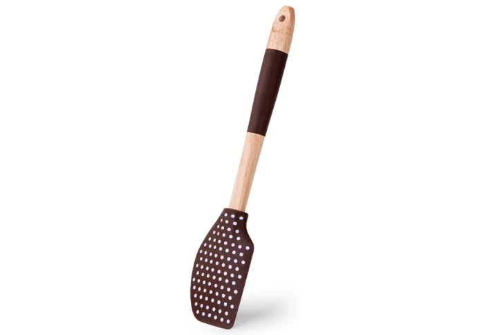 Лопатка силіконова з отворами Fissman Chef's Tools 1465 (30,5 см)