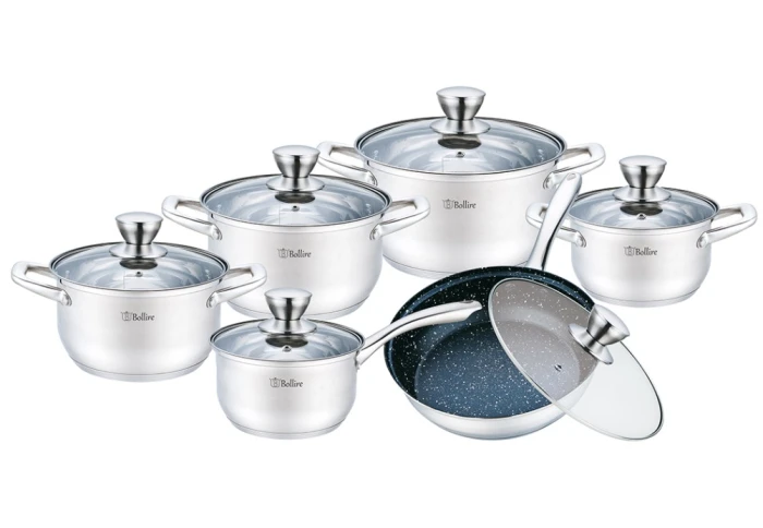 Набор посуды Bollire BR-4006 (12 предметов)