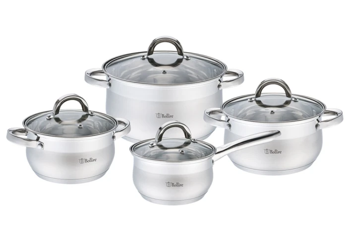 Набор посуды Bollire BR-4008 (8 предметов)