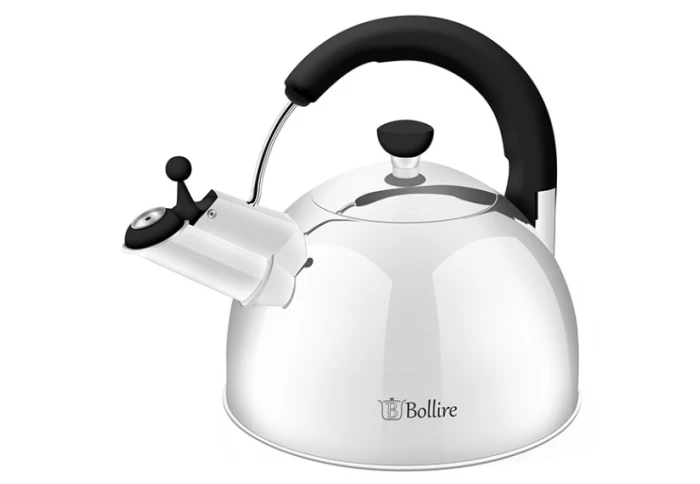 Чайник з нержавіючої сталі зі свистком Bollire BR-3007 (2,5 л)