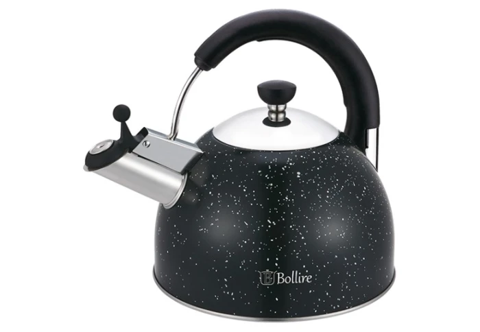 Чайник з нержавіючої сталі з покриттям зі свистком Bollire BR-3008 (2,5 л)
