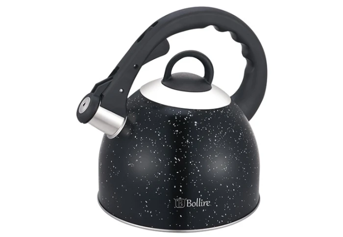 Чайник з нержавіючої сталі з покриттям зі свистком Bollire BR-3009 (2,5 л)