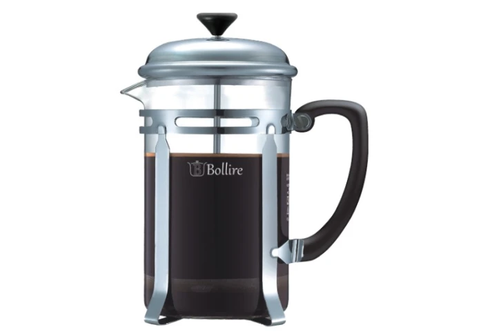 Заварник с прессом черный Bollire BR-3204 (1000 мл)