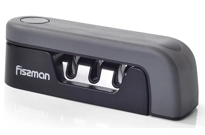 Точило складное трехшаговой заточки Fissman 2802 (14x4x4,5см) 