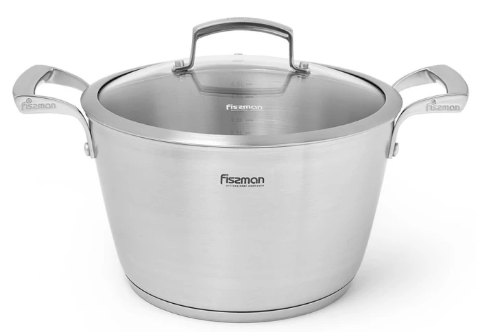 Kаструля з нержавіючої сталі Fissman Millenium 5364 (5,6 л)