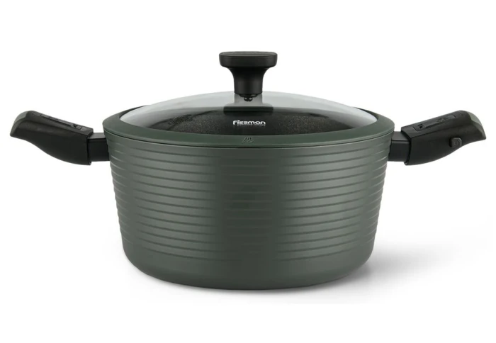 Каструля з антипригарним покриттям зі знімними ручками Fissman Brilliant 14382 (4,5 л)