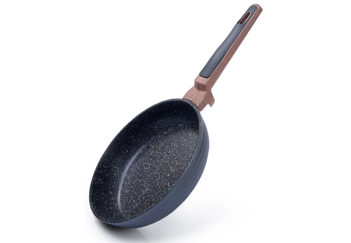 Сковорода з антипригарним покриттям Fissman Diamond Grey 4301 (20х4,8 см)