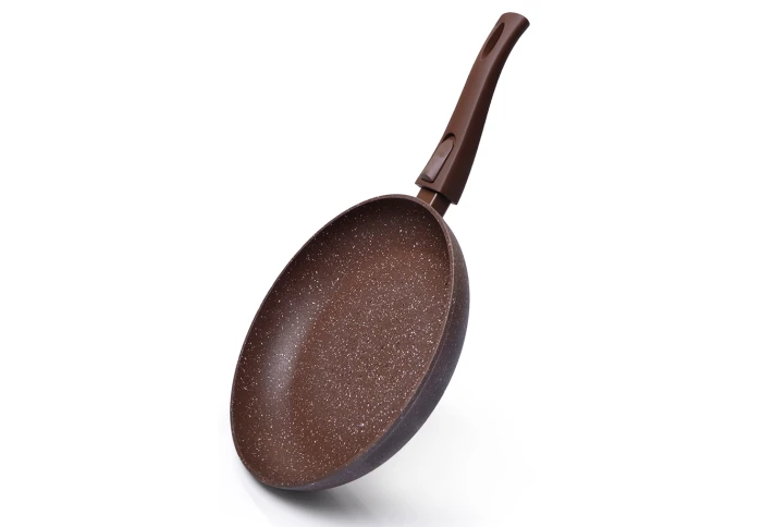 Сковорода з антипригарним покриттям зі знімною ручкою Fissman Smoky Stone 4373 (28x5,4 см) Сковорода з антипригарним покриттям зі знімною ручкою Fissman Smoky Stone 4373 (28x5,4 см)