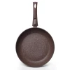 Сковорода з антипригарним покриттям зі знімною ручкою Fissman Smoky Stone 4373 (28x5,4 см)