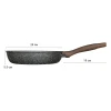 Сковорода з антипригарним покриттям Fissman Grandee Stone 4417 (24x5,5 см)