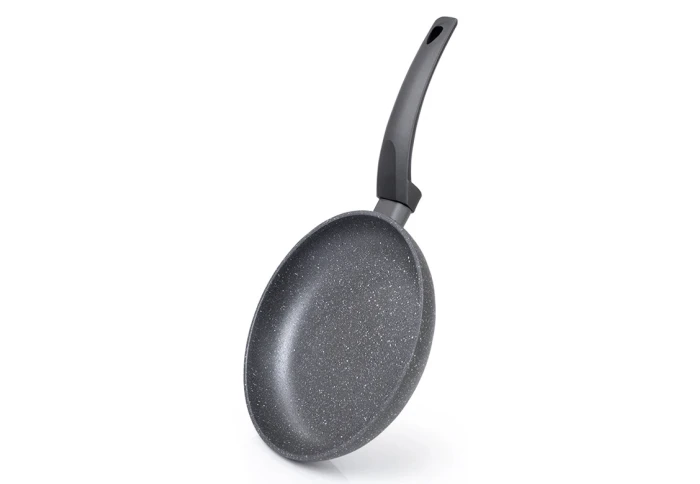 Сковорода з антипригарним покриттям Fissman Grey Stone 4968 (20x4 см) Сковорода з антипригарним покриттям Fissman Grey Stone 4968 (20x4 см)