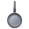 Сковорода з антипригарним покриттям Fissman Grey Stone 4968 (20x4 см)