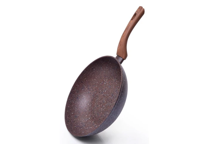 Сковорода-вок без крышки Fissman Magic Brown 4334 (24x7 см) Сковорода-вок без крышки Fissman Magic Brown 4334 (24x7 см)