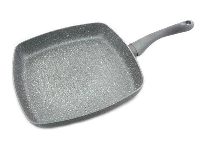 Сковорода-гриль з антипригарним покриттям Fissman Moon Stone 4403 (28x5,5 см) Сковорода-гриль з антипригарним покриттям Fissman Moon Stone 4403 (28x5,5 см)
