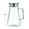 Глечик скляний для гарячих та холодних напоїв Fissman Acqua 6440 (1,2 л)
