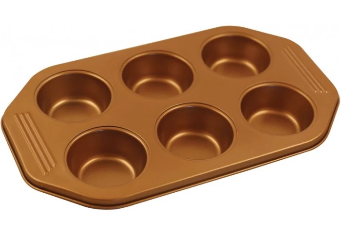 Форма для маффинов на 6 шт Klausberg KB-7375 Форма для маффинов на 6 шт Klausberg KB-7375