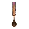 Половник силіконовий кухонний з дерев'яною ручкою Fissman Chefs Tools 1457 (31,5 см)